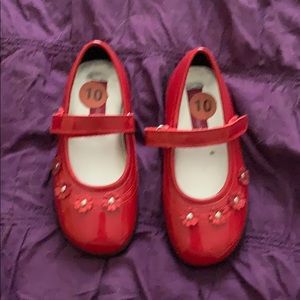 Toddler Girls Red Shoes